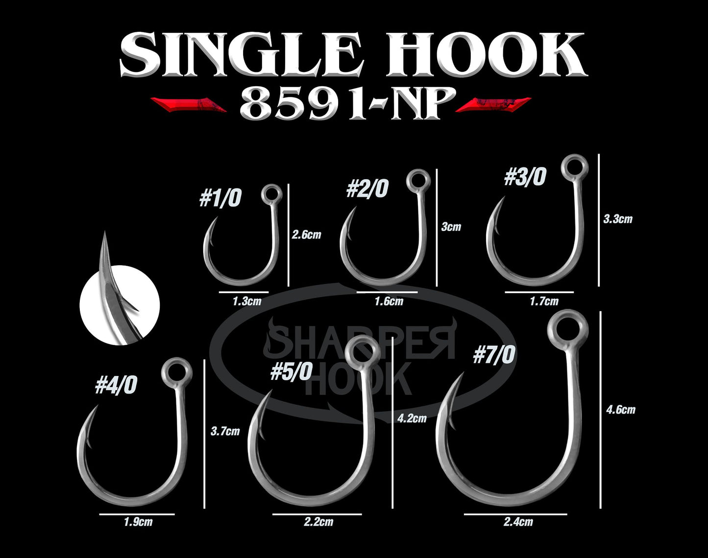 Single Hook 8591-NP