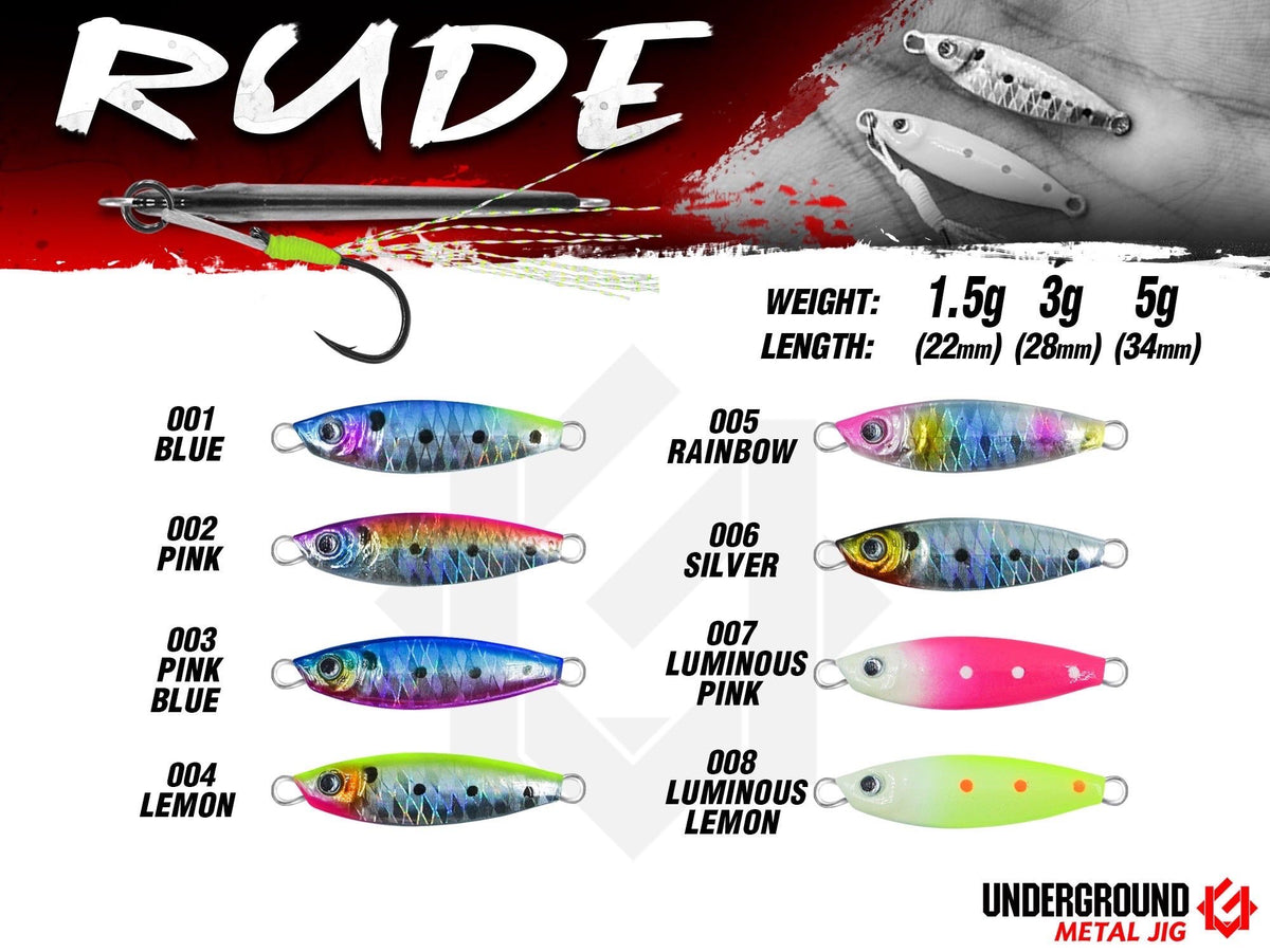 Rude Micro Jig – UNDERGROUND MALDIVES