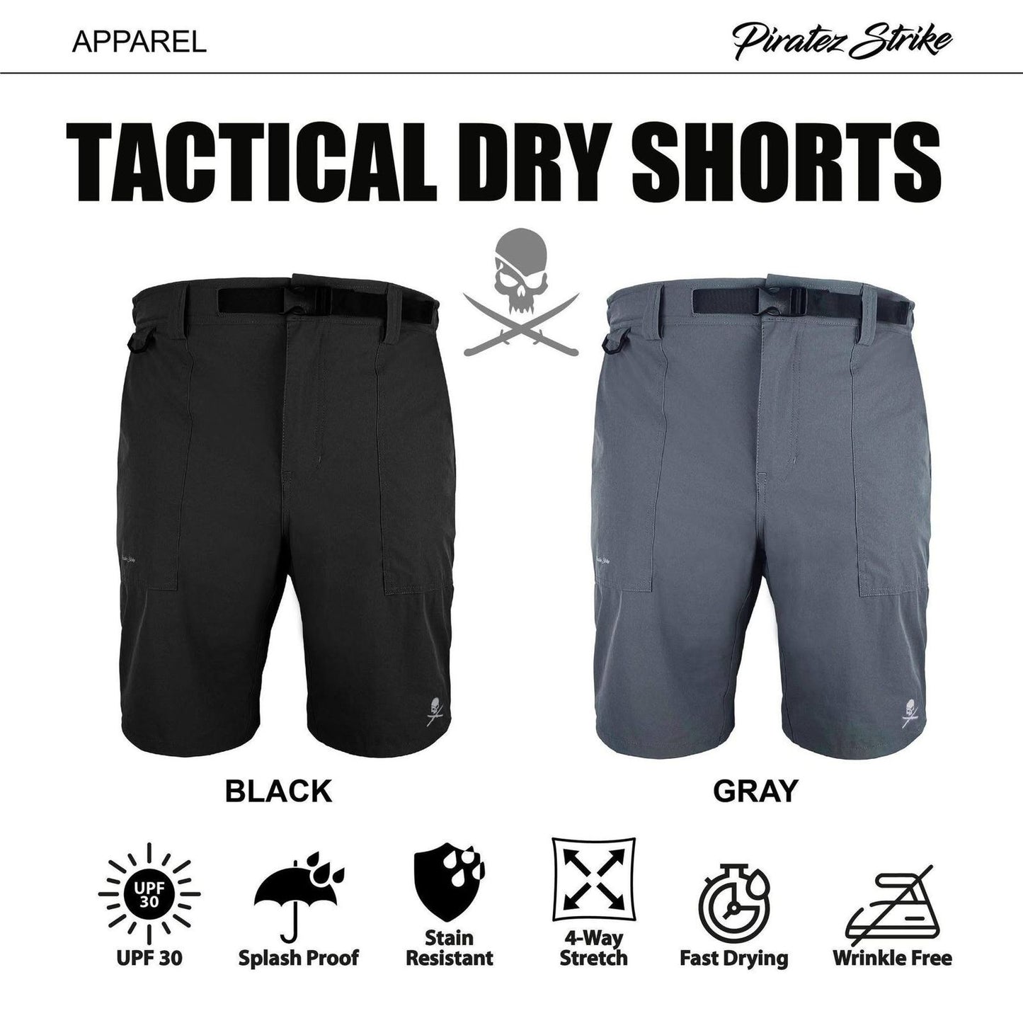 Piratez Strike - Tactical Dry Shorts