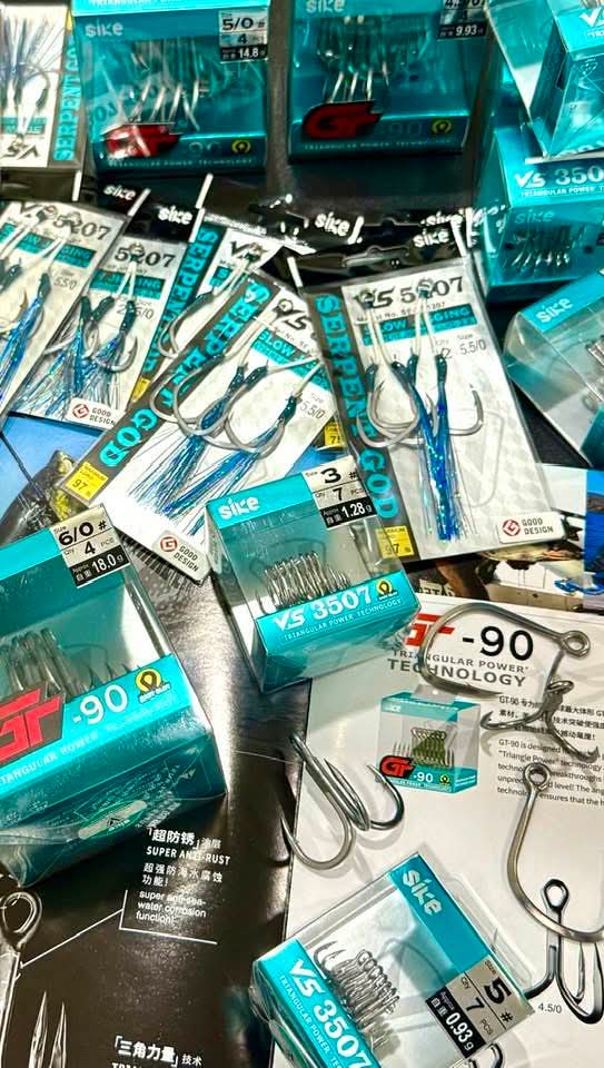 Assist Hook Light Jigging VS 5207 NP Sike (2sets per pack)